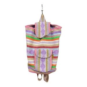 Artesanias Conde Woven Backpack